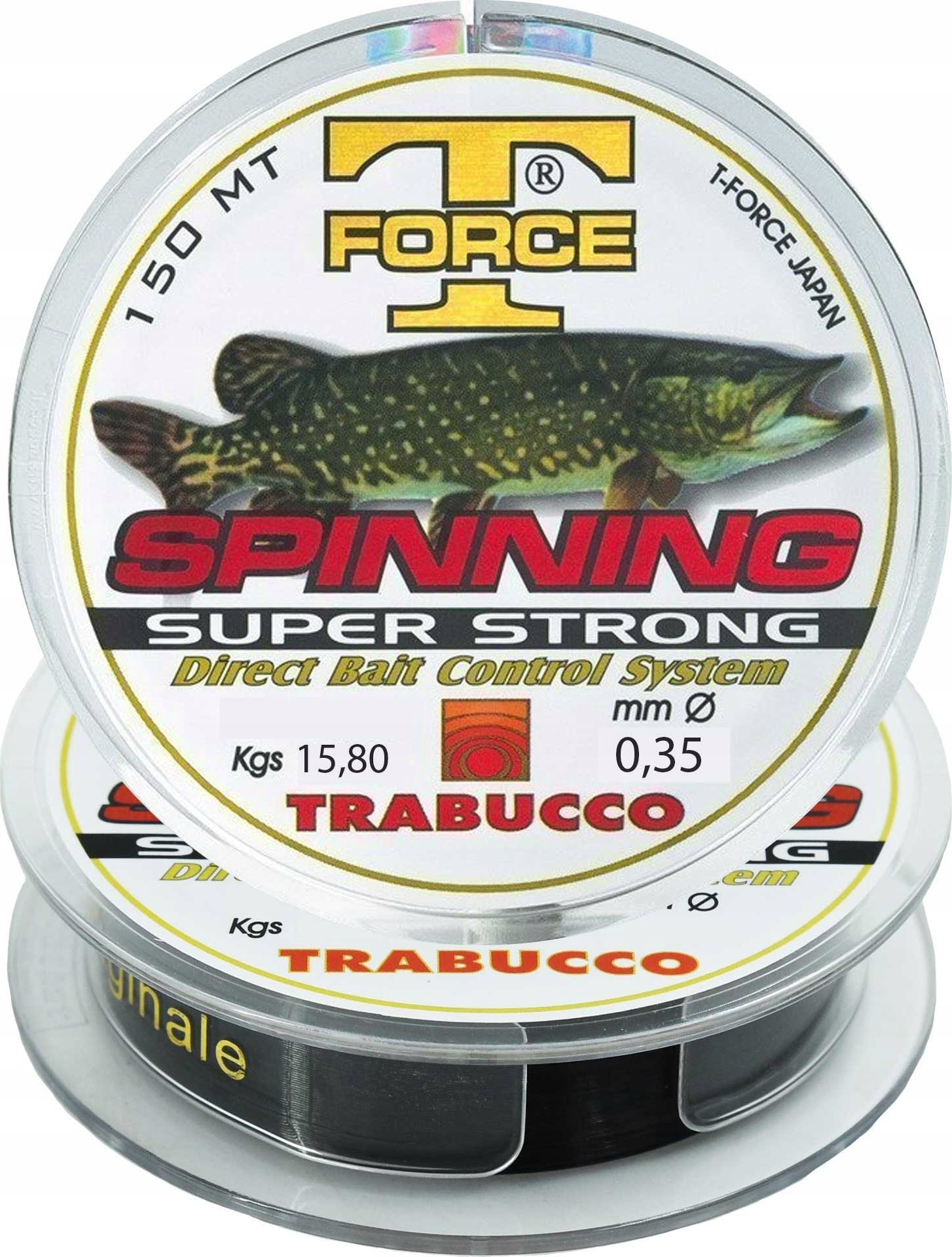 Trabucco ŻYŁKA TRABUCCO T-FORCE SPINNING PIKE 0.35MM 150M 053-55-350 |053-55-350