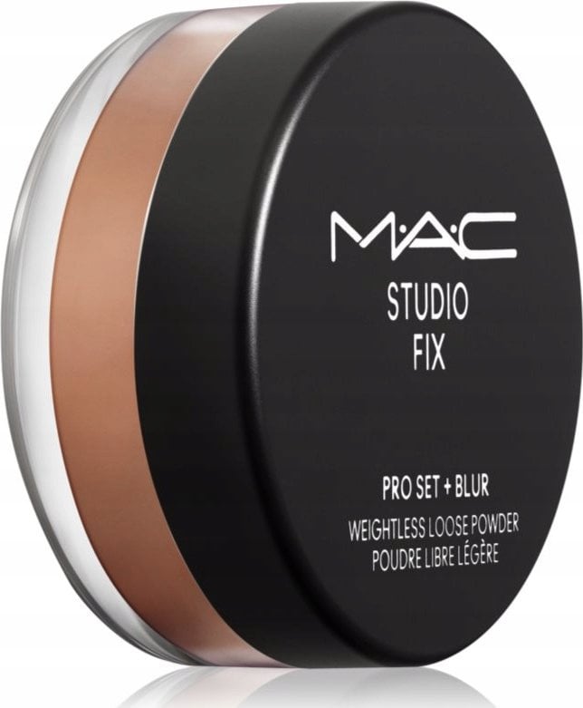 MAC STUDIO FIX PRO SET + BLUR WEIGHTLESS LOOSE POWDER DEEP DARK 6,5G