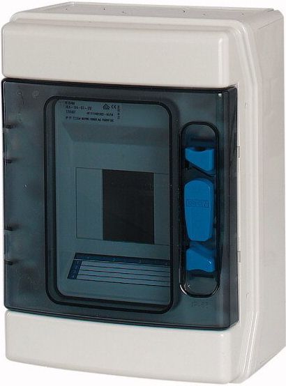Eaton Szafka modułowa 1 x 4 IP65 odporność UV IKA-1/4-ST-UV (174187)