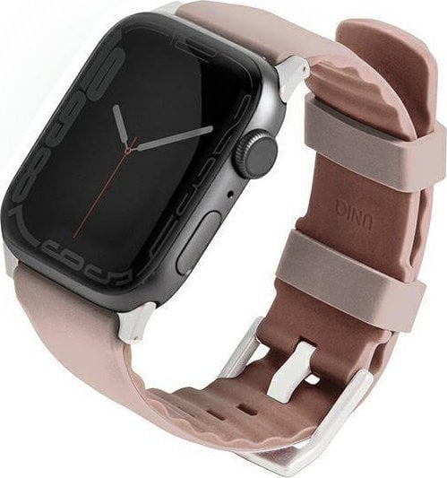 Uniq Pasek UNIQ Linus Apple Watch 4/5/6/7/8/SE 40/41mm Airosoft Silicone różowy/blush pink