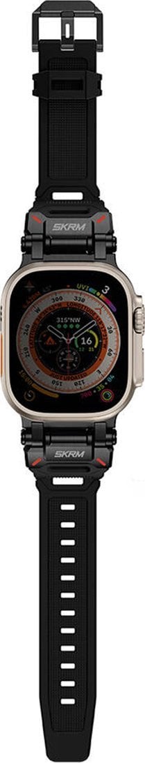 Skinarma pasek Titon Apple Watch Ultra 49mm czarny/black