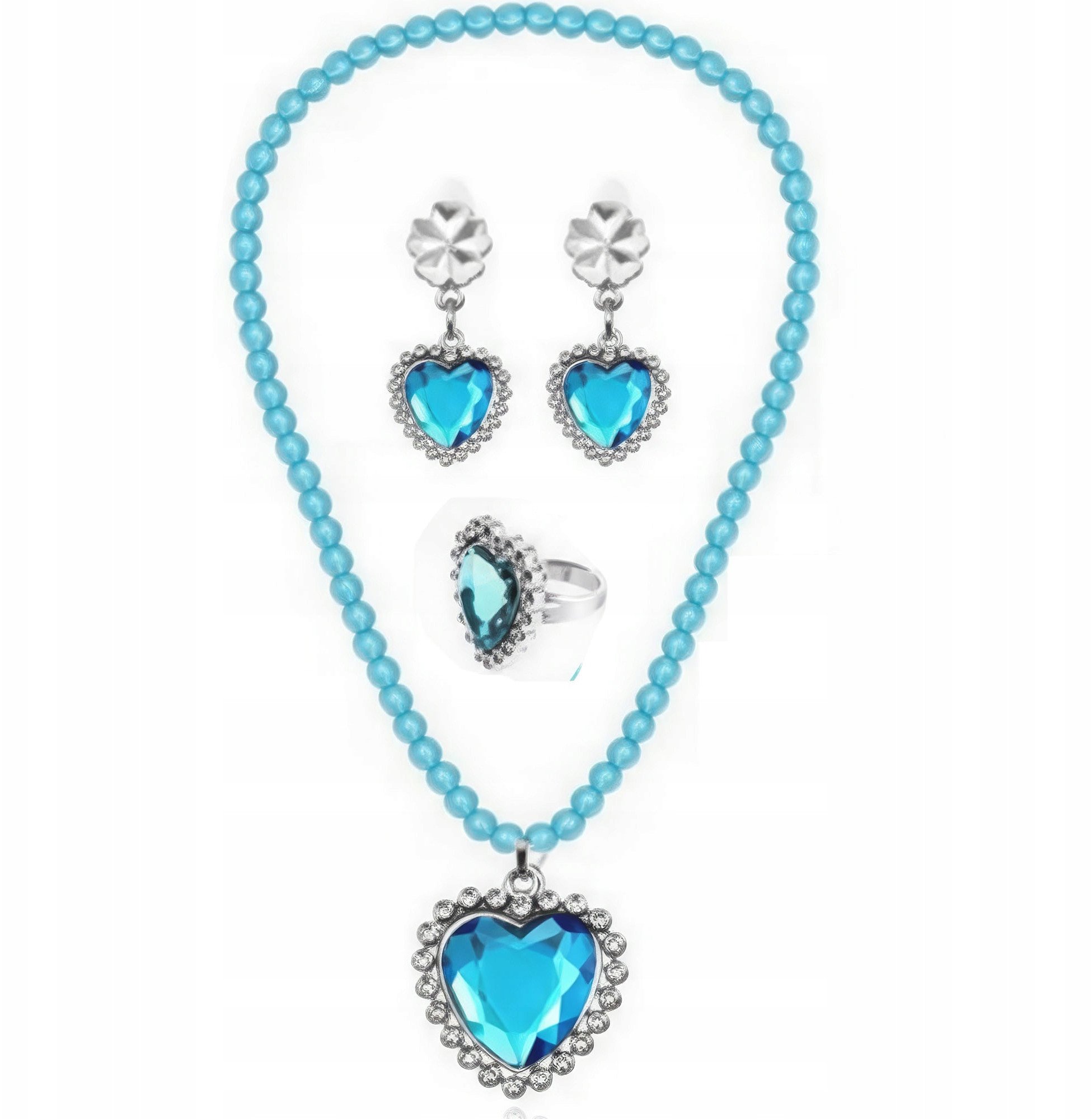 Zestaw biżuterii ELSA KRAINA LODU - idealny komplet dla małej księżniczki