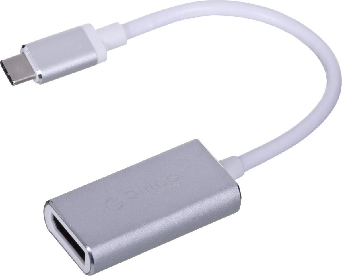 Adapter USB Orico USB-C - DisplayPort Szary (XC-103-SV-BP)