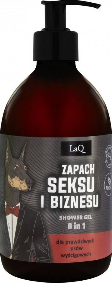 LaQ LaQ Żel pod prysznic 8w1 Doberman Exlusive 500ml