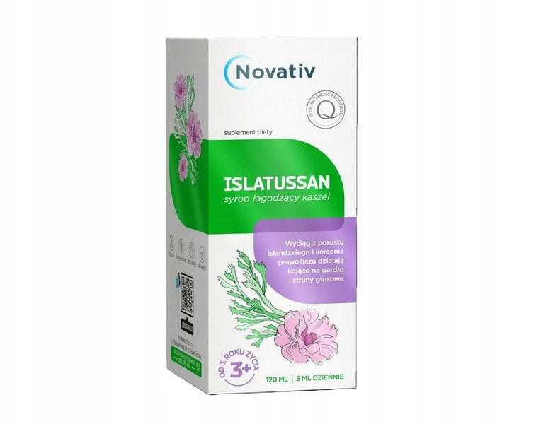 Medicinae Novativ Islatussan Syrop, 120 ml