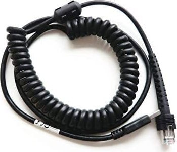 datalogic Cable, USB, Type A, Coiled, TPUW, CAB-545, 3.6m