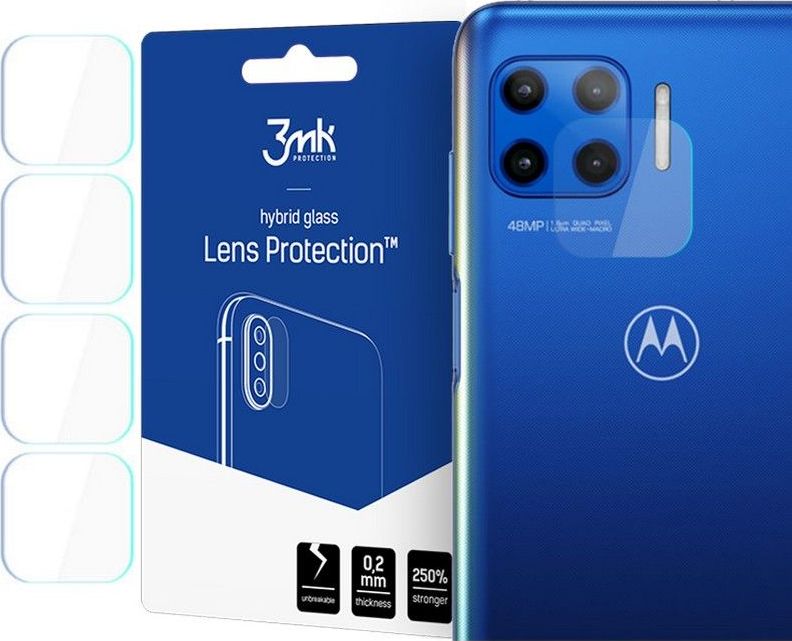 3MK SZKŁO HYBRYDOWE 3MK LENS PROTECTION MOTOROLA MOTO G 5G PLUS