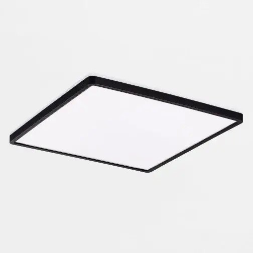 Minimalistyczny plafon BOVE MS748400S-3-BK LED 50W CCT kwadrat czarny