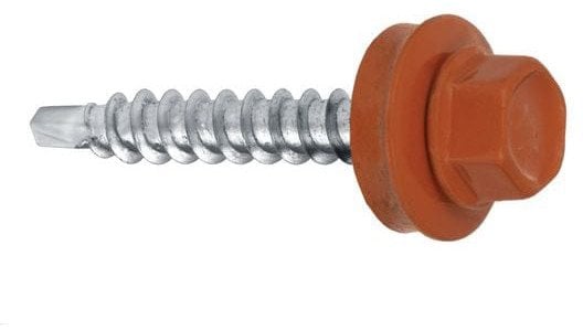 SELF SCREW 4,8X35 WOOD+EPMD RAL8004(200)