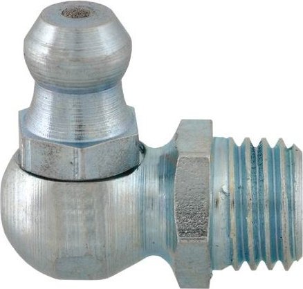 UN SMAROWNICZKA STOŻKOWA ZAGIĘTA 90ST H3 M10*1 OPK. 10SZT