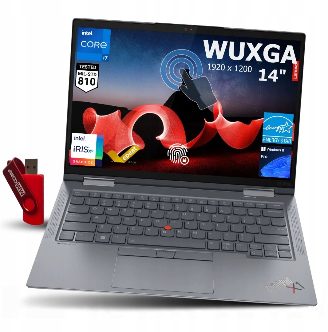 Laptop Lenovo Laptop ThinkPad X1 YOGA i7-1365U 32GB 512GB 14" WUXGA IPS FILMOWY