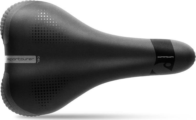 Sportourer Siodło SPORTOURER GARDA MAN GEL (L FILL TREKKING) żelowe + elastomery męskie (NEW)