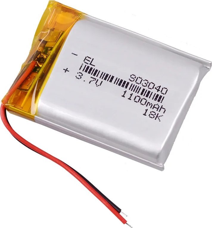 Liter Energy Battery Bateria Akumulator Li-Poly 1100mAh 3.7V 903040