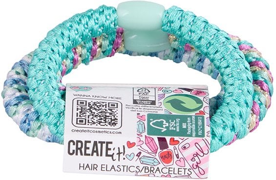 Create it! kolorowe gumki do włosów 3szt 884554 /24