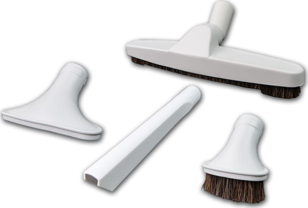 AF Products O. Zestaw 4 szczotek AV Delux biały (04-03-001) - A311