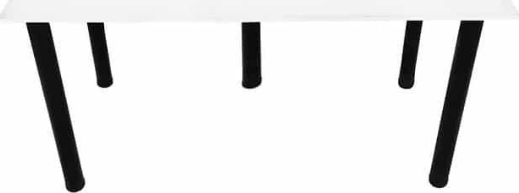 Biurko Marco Game One Five Białe 139 cmx68 cm