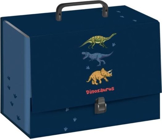Teczka z rączką C4 10cm Dinozaurus (PPP)