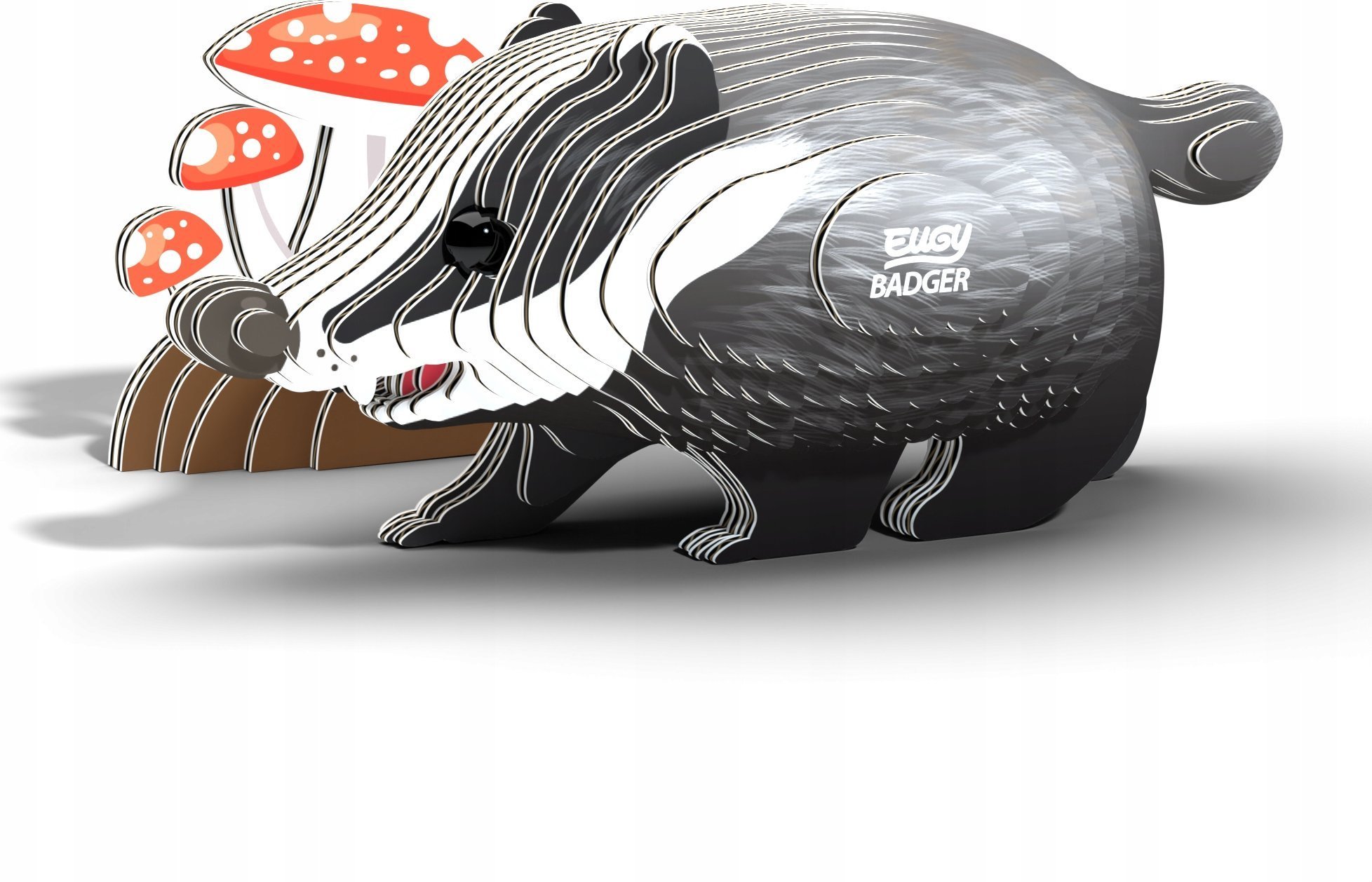 Fat Brain Toys Borsuk Eugy. Eko Układanka 3D