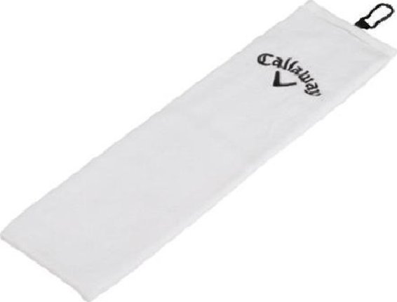 CALLAWAY morele Ręcznik do kijów golfowych Callaway Tri Fold (biały, 40,5 x 53 cm)