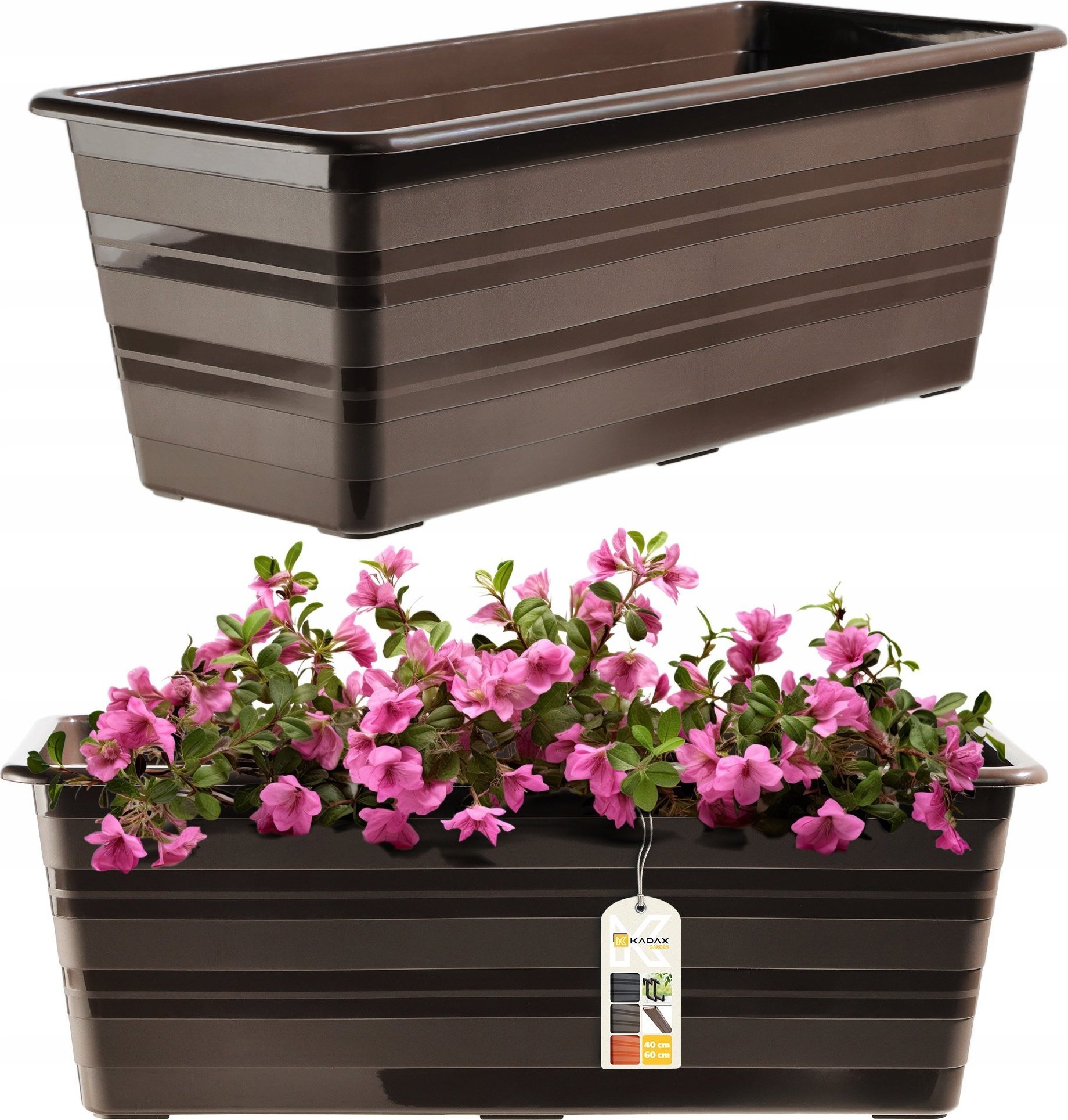 Kadax KADAX Doniczka Balkonowa 40cm Skrzynka Na Kwiaty