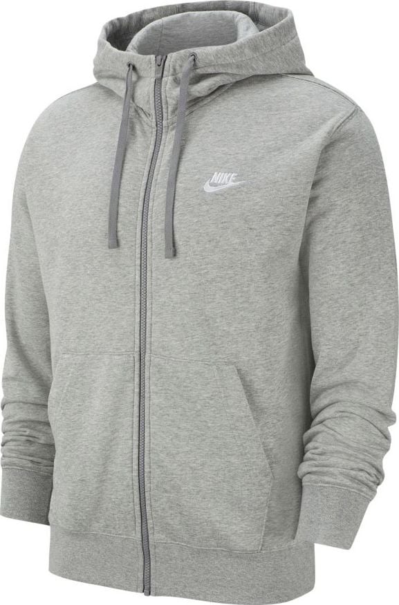Nike Bluza Nike Sportswear Club Men's Full-Zip Hoodie BV2648 063 BV2648 063 szary S