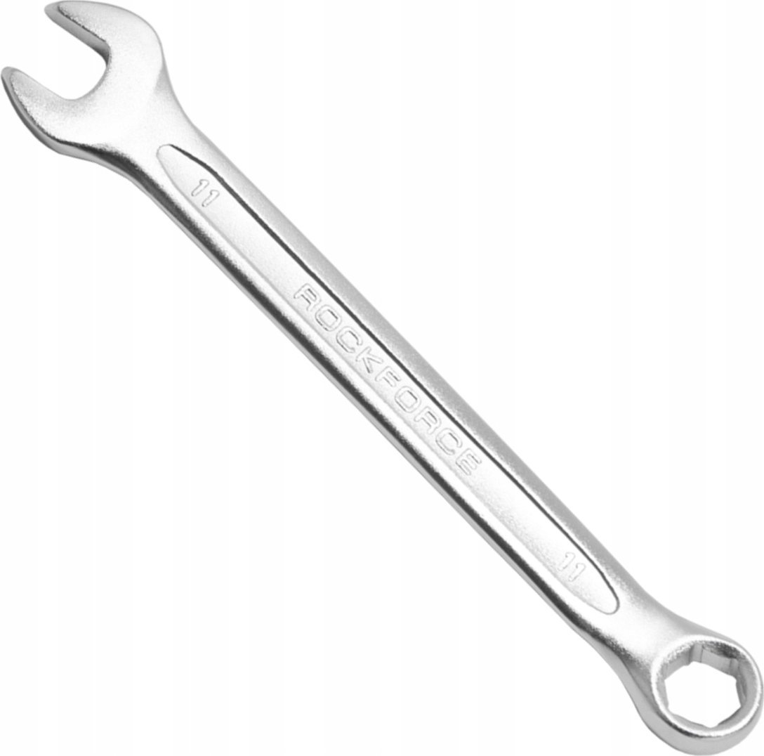 Rockforce KLUCZ PŁASKO-OCZKOWY 11 mm Cr-V 6-kątny