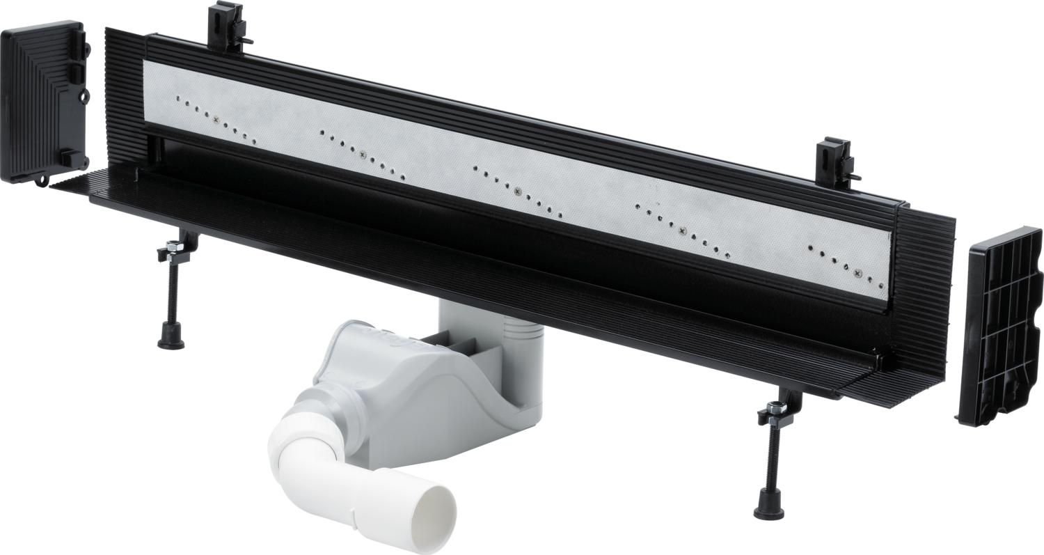 Viega Odpływ liniowy bez rusztu ścienny Advantix Vario 120cm (736552)