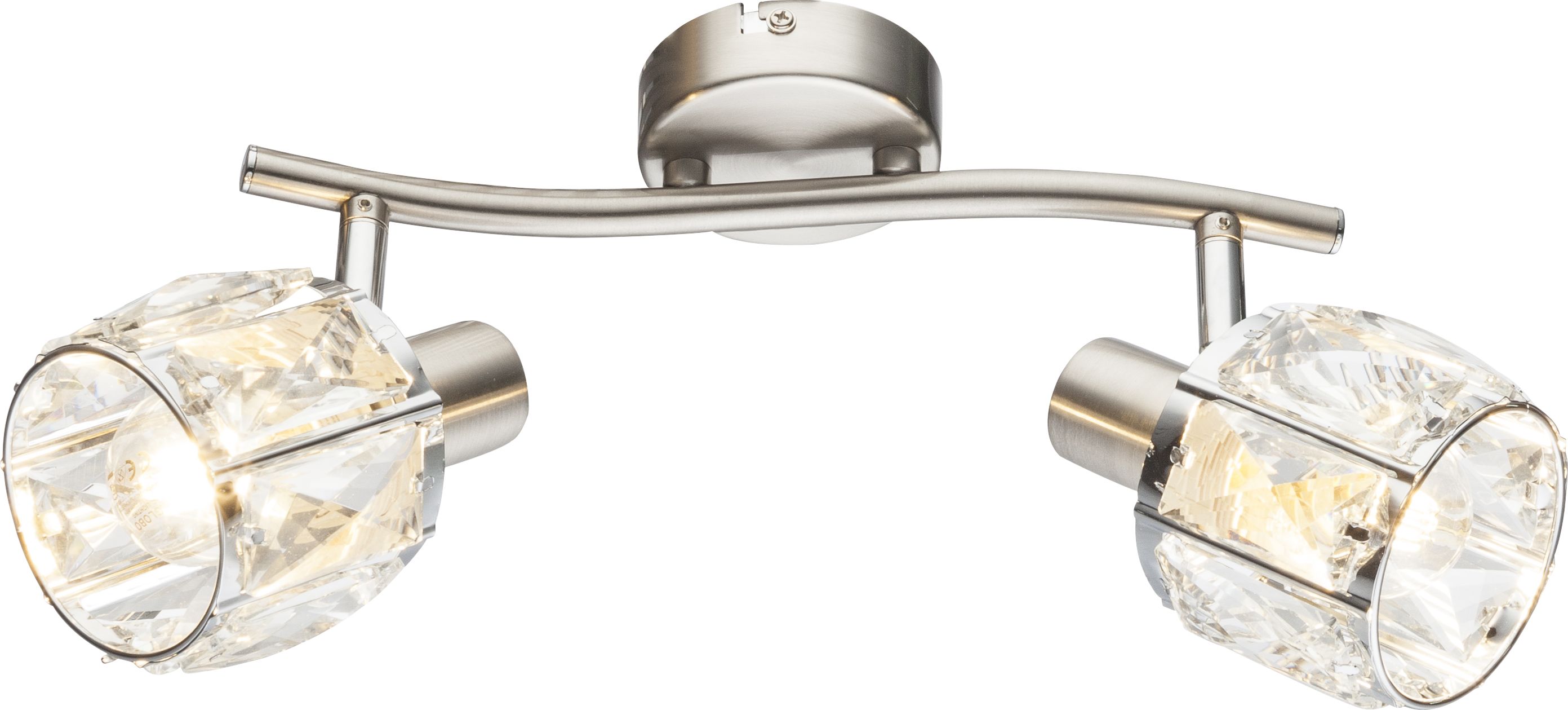 Lampa sufitowa Globo Spot satynowy Globo KRIS 54356-2