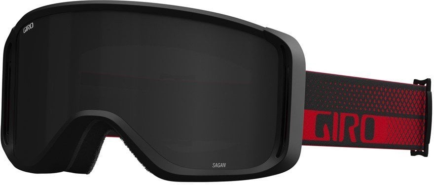 Gogle zimowe GIRO SAGEN RED FLOW (szyba ULTRA BLACK 00% S2) (NEW 2024/2025)