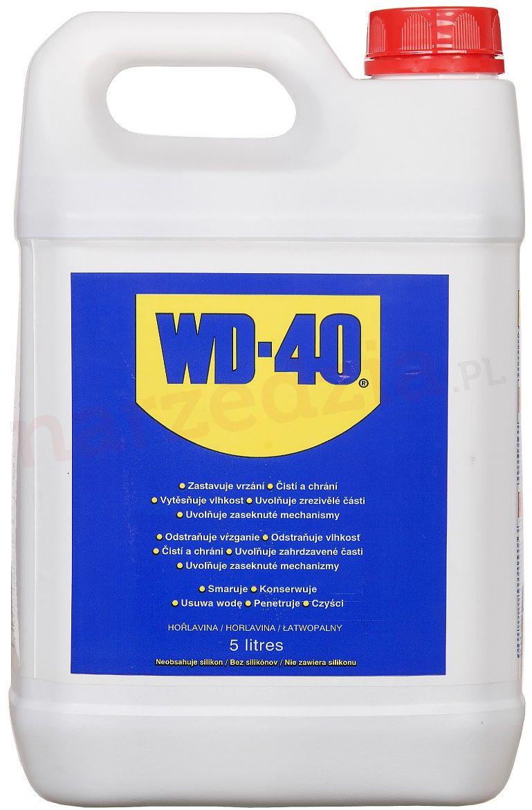 WD-40 Odrdzewiacz - Preparat wielofunkcyjny 5l kanister Wd-40