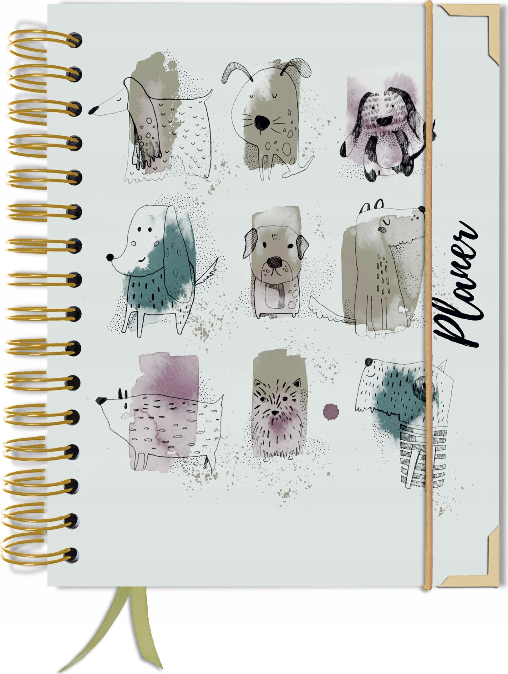 TadaPlanner Kalendarz terminarz bez dat planer książkowy A5+