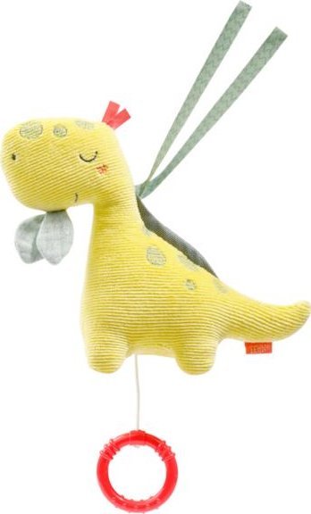 Fehn Maskotka z Pozytywką, Dinozaur, z kolekcji: Wesoły Dinozaur