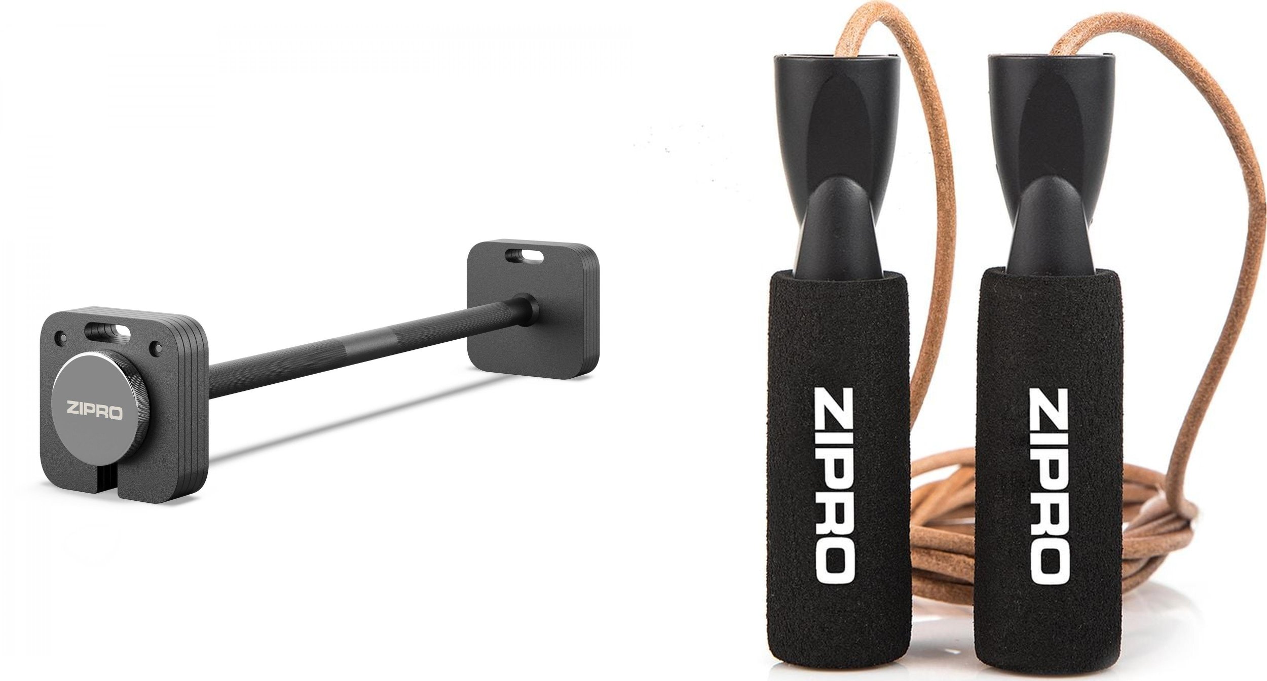 Zipro Sztanga regulowana Zipro Square 26,5kg + Skakanka Zipro