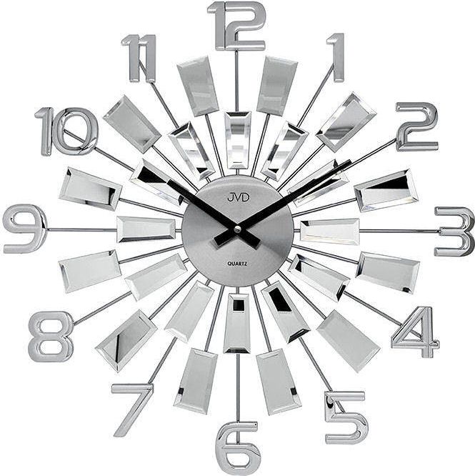 JVD Zegar ścienny JVD HT100.3 z lusterkami, średnica 49 cm uniwersalny