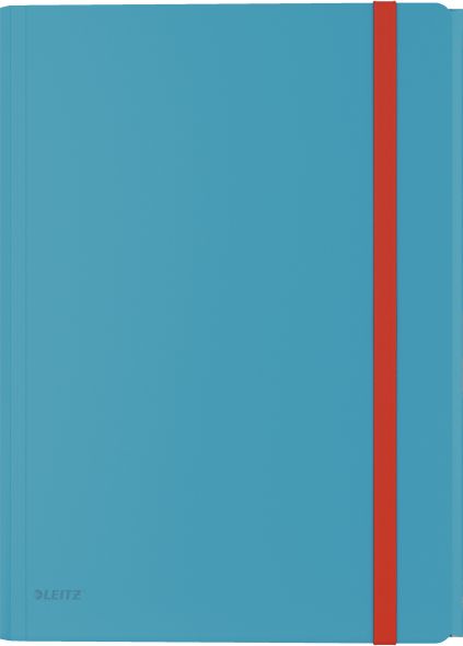 Leitz Teczka z gumką i kieszonką Leitz Cosy, PP, niebieska 46190061