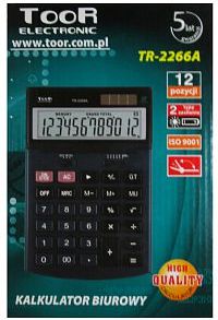 Kalkulator Toor Electronic Kalkulator TR-2266A