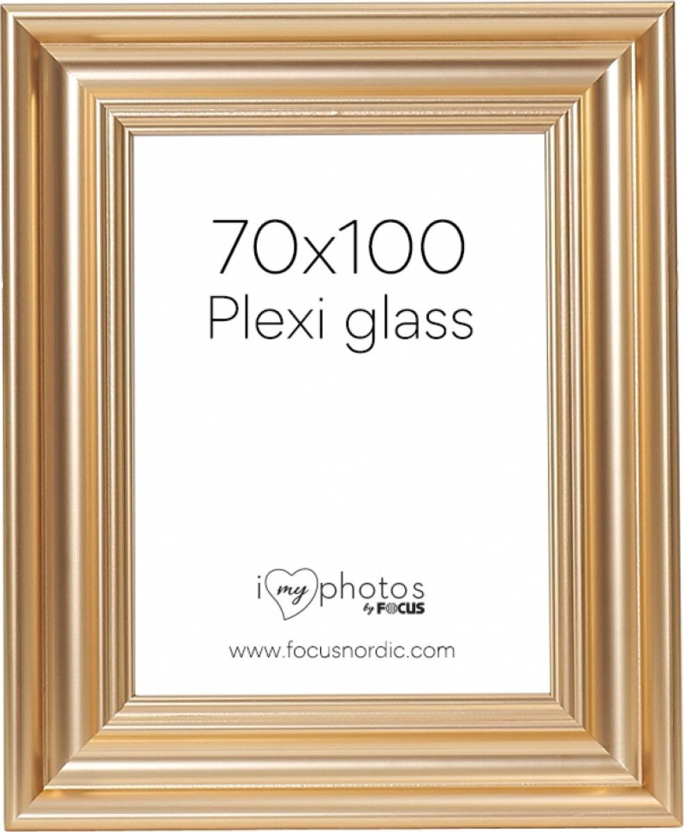 Ramka Focus Focus Charleston Gold 70x100 Plexiglass