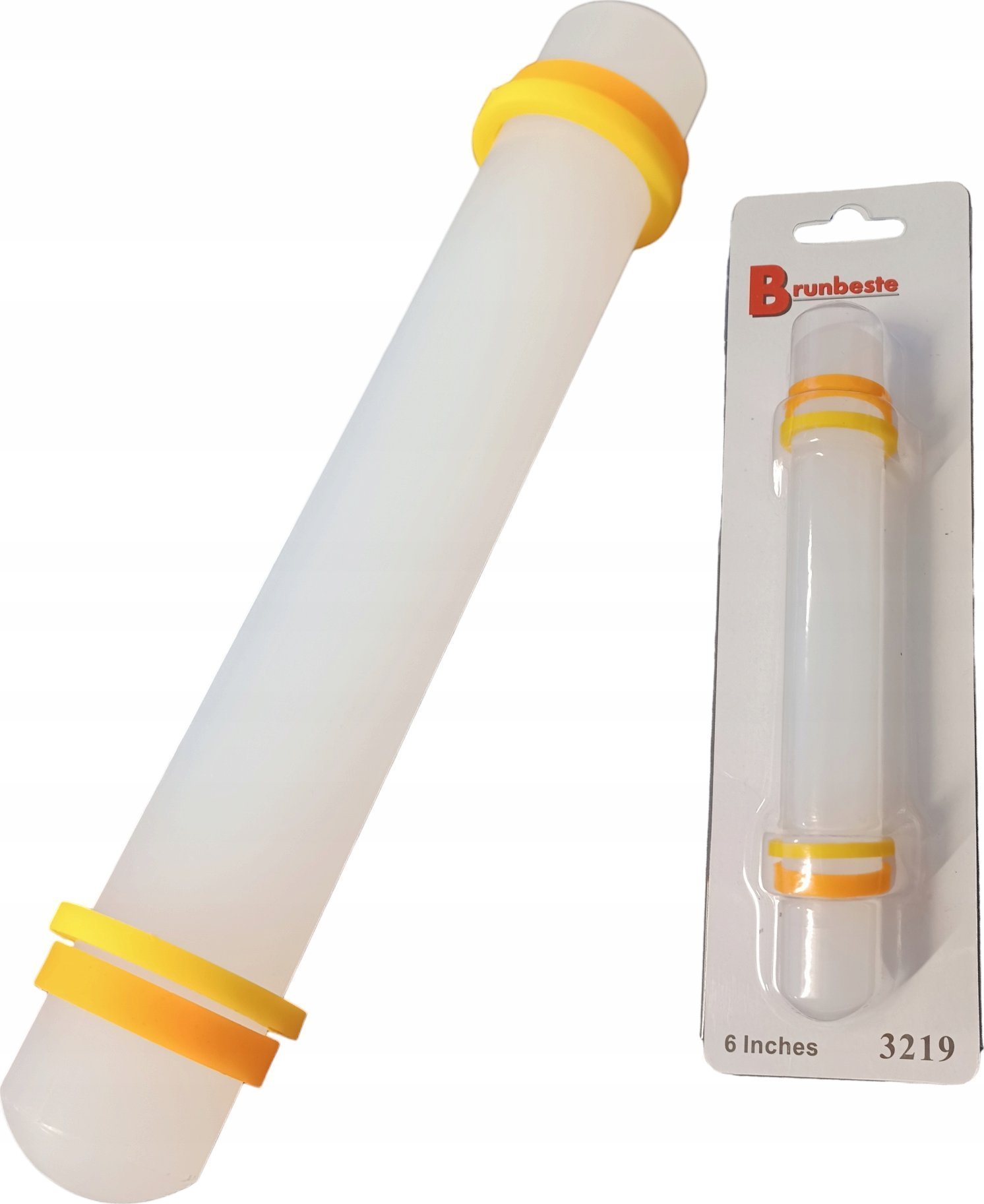 WAŁEK DO MAS CUKROWYCH MARCEPANOWYCH 14.5cm BRUNBESTE BB-3219