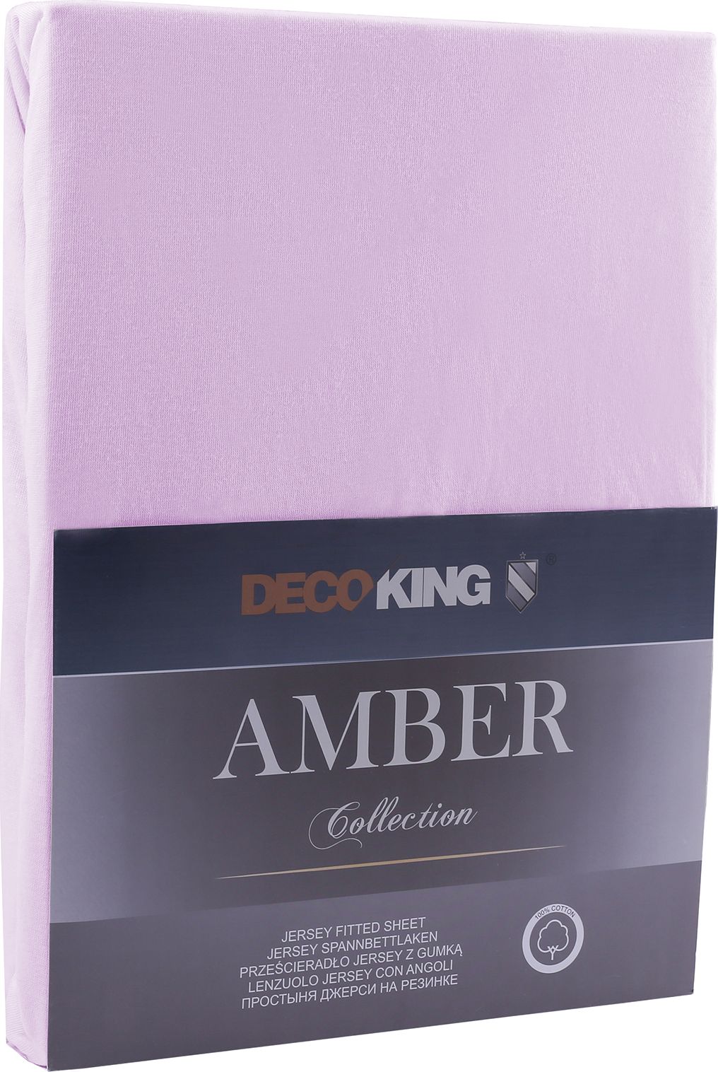 Decoking Prześcieradło Amber Lilac r. 140x200cm