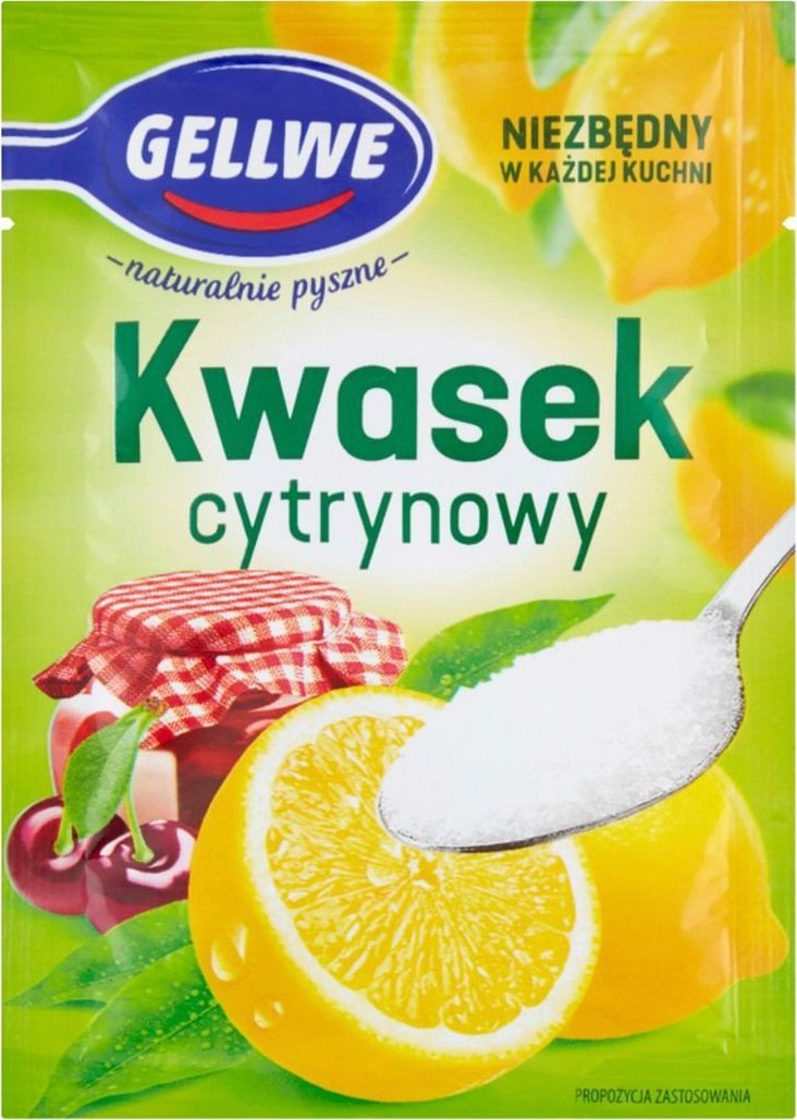 Gellwe Gellwe Kwasek cytrynowy 20 g