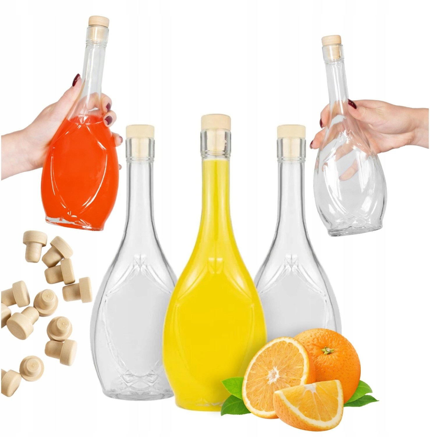 5X Butelka IRYS ICONA 500ML na miody PITNE NALEWKI