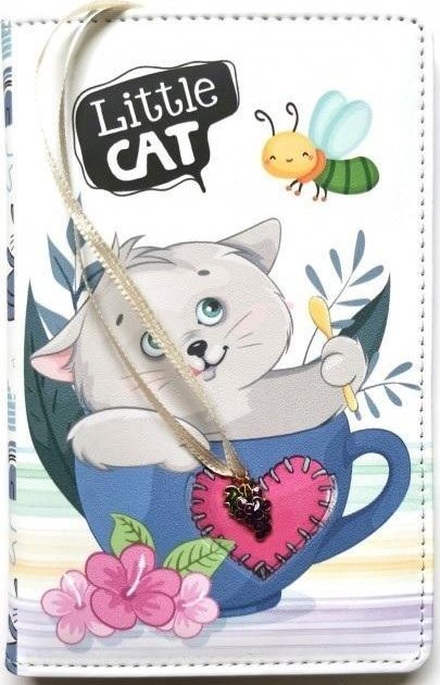 Notatnik dziecięcy A6/64K gładki TW Kot FRESH