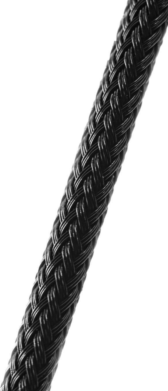 Wojtap Oplot GĘSTO TKANY śr. 4 mm czarny