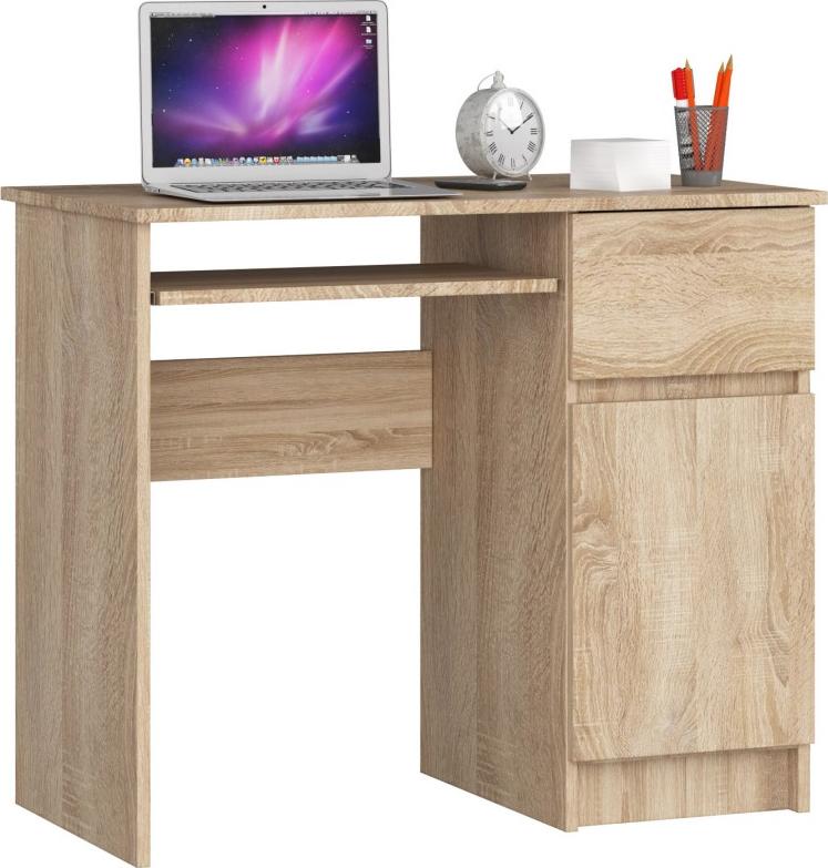 Biurko Fabryka Mebli Akord Piksel Jasnobrązowe 90 cm x 50 cm