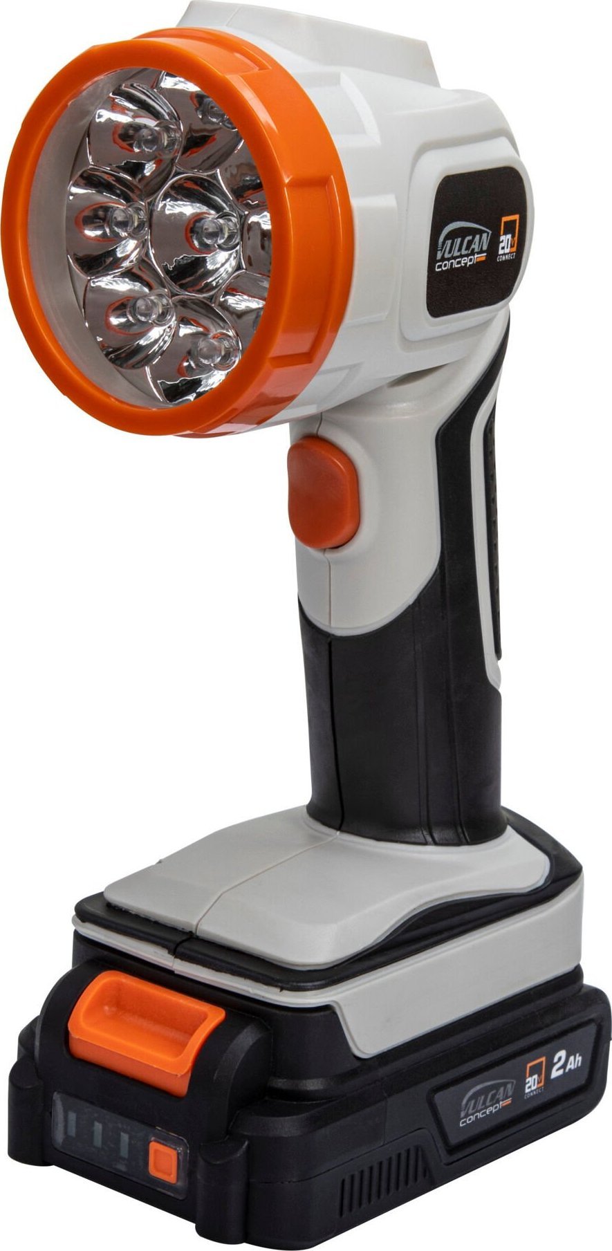 Latarka Vulcan Latarka, bez aku/ład. connect 20v