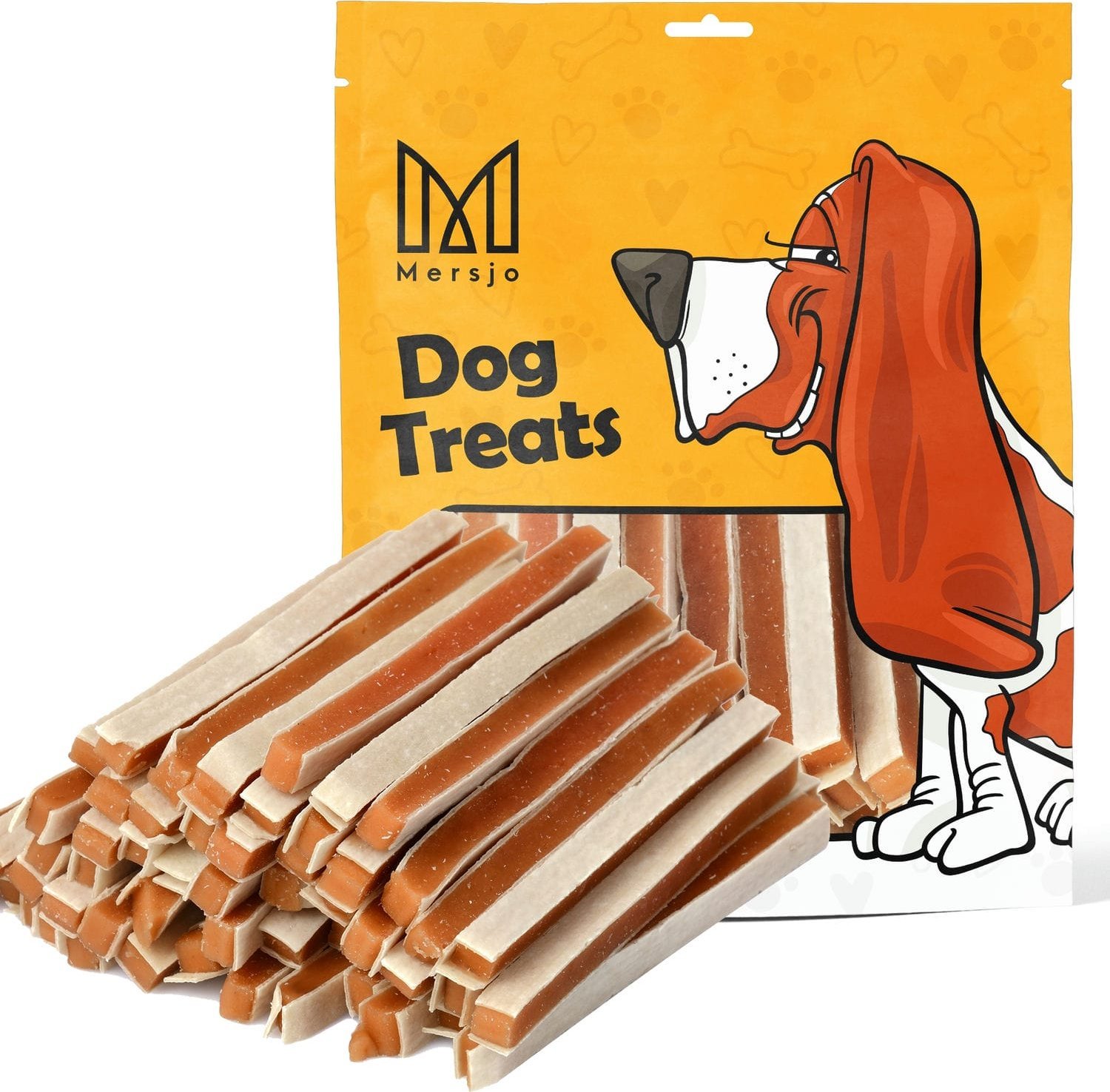 Mersjo Przysmak dla psa - Sandwich z kurczaka i dorsza Mersjo 500g