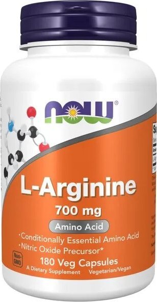 NOW Foods NOW Foods - L-Arginina, 700mg, 180 vkaps