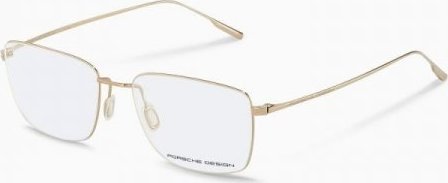 Porsche Ramki do okularów Męskie Porsche P8382-B Złoty