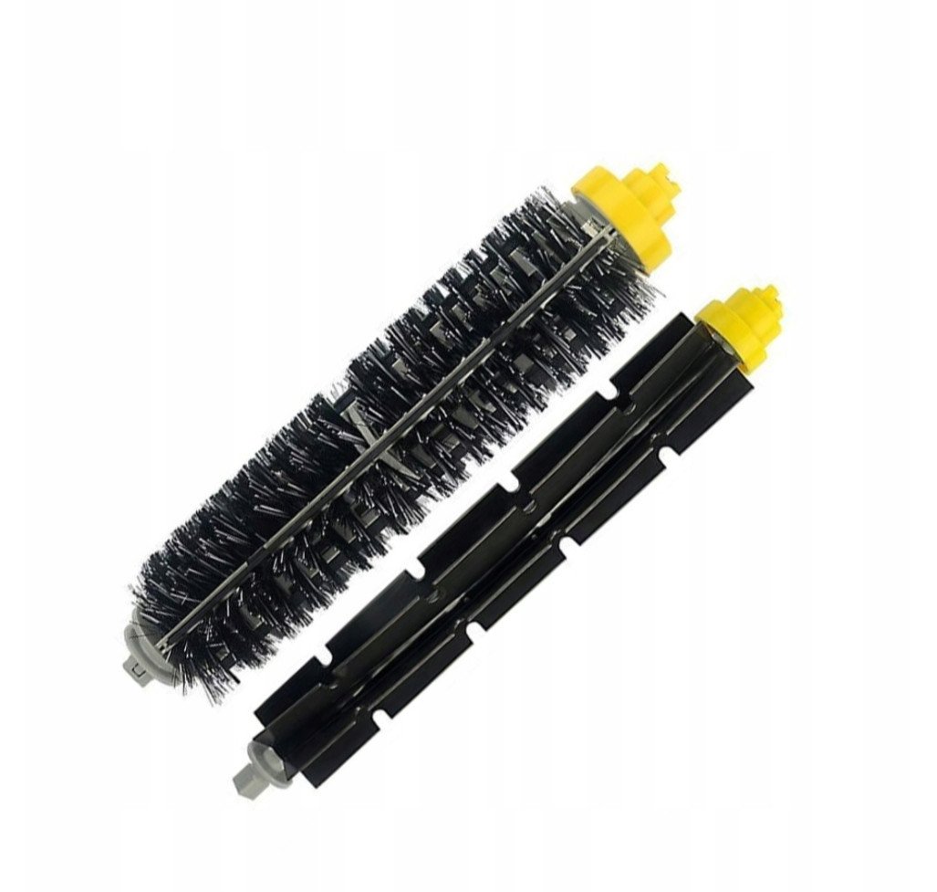 KOMPLET SZCZOTEK z włosia, gumowa iRobot Roomba 600 616 675 681 697 698