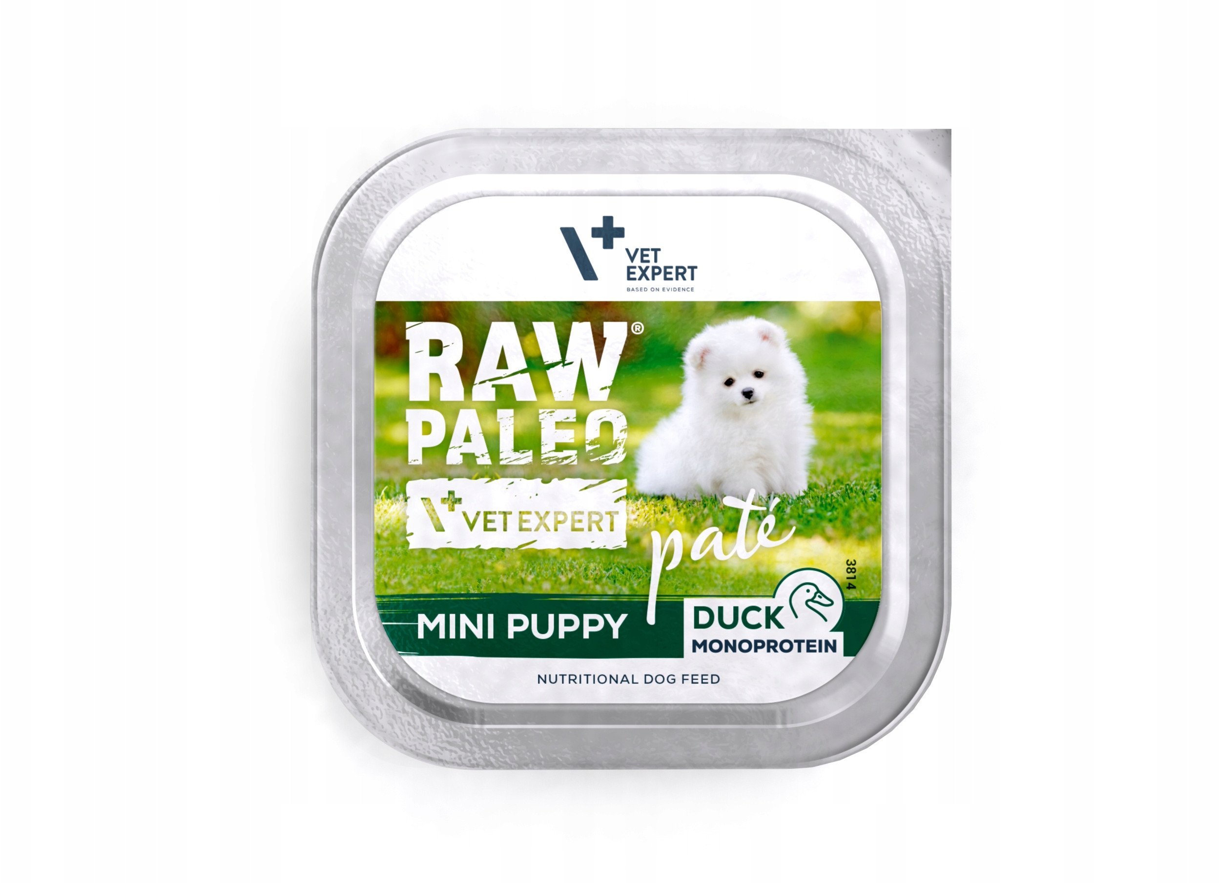 VetExpert Raw Paleo DUCK Pate Mini Puppy 150g
